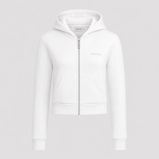 AMX Pure Women’s Cropped Zip Hoodie
