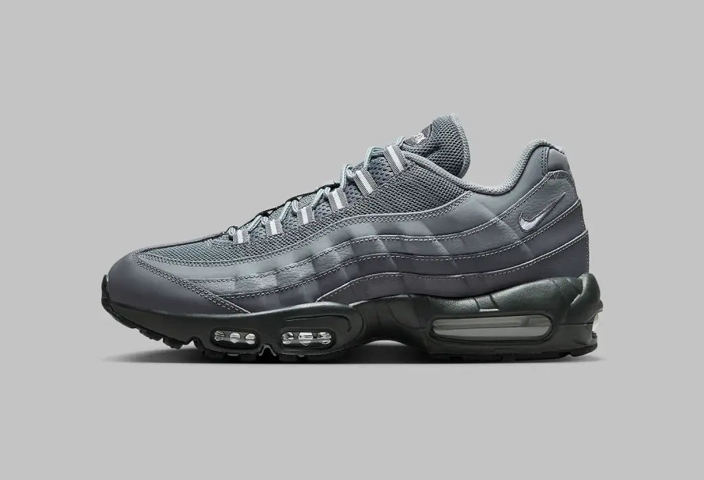 The Nike Air Max 95 Looks Sleek With the “Grey/Black” Colorway