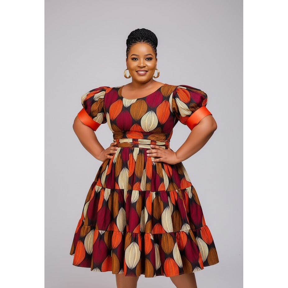 Sexy Round Neck Midi Dress